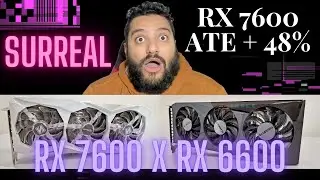 RX 7600 ATE 48% MAIS PODEROSA ? RX 6600 VS RX 7600 Descubra a verdadeira performance dessas GPUs