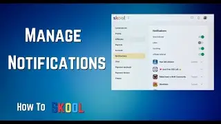 How to Manage Skool Notifications