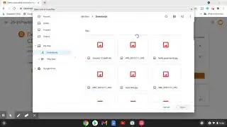 Chromebook Basics - Attaching the Picture to GCR