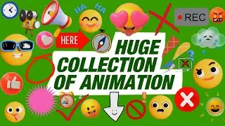 Free 3d Emoji Green Screen Animation | Green Screen Animated Stickers and Emojis | No Copyright