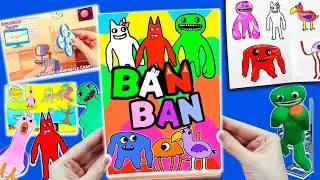НОВА ІГРОВА КНИГА Garten of Banban своїми руками/ Garten of Banban Gaming Book