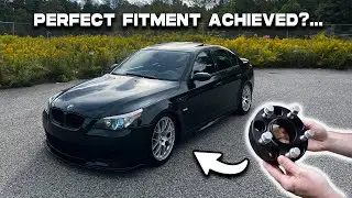 FAT 35mm Spacers Install On The M5 E60! | (Perfect Fitment?)