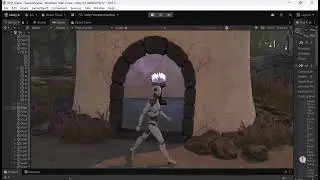 Unity Scene - Real-time Rendering