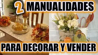 MANUALIDADES PARA DECORAR EN OTOÑO