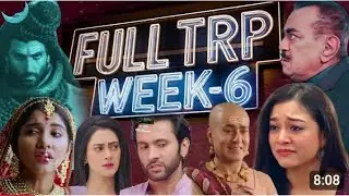 full TRP week 6 | man Sunder dawan | man atisunder | Prem Leela | dagal TV channel TRP list