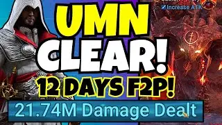 *12 Days F2P* UNM Clan Boss CLEAR With EZIO!!! [Raid: Shadow Legends]