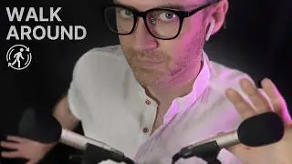 Highly Unpredictable Anticipatory Walk Around ASMR 👣🌀 (Riddles, Stop Go)