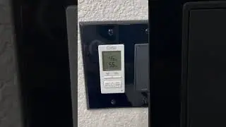 Ortis Bathroom Humidity Sensor Switch