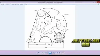 AutoCAD 2014 - Ejercicio Circunferencias, Editpol