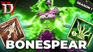 Bone Spear Season 1 Necromancer Build Guide - Diablo 4