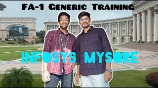 Infosys Generic Training FA1 Assessment | Complete Vlog + Tips
