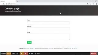 Symfony ep60 front end contact page 02