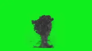 Fire Explosion green screen video footage