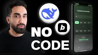 How To Build a Mobile App With No Code (DeepSeek AI + Bolt)