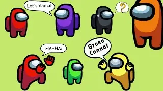 Among Us Distraction Dance Animation 
