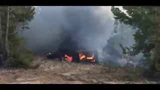 ФСБ опубликовала кадры уничтоженных украинских БМП