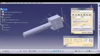 CYLINDRICAL JOINT DMU KINEMATICS/DIGITAL MOCKUP  CATIA V5
