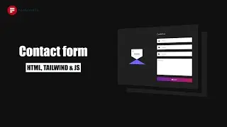 How to make contact form without server code using html, tailwindcss, js & formspree