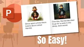 How to make a page turning book in PowerPoint : Tricks for Teachers