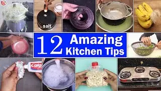 12 Amazing Kitchen Tips & Hacks | Useful Cleaning 