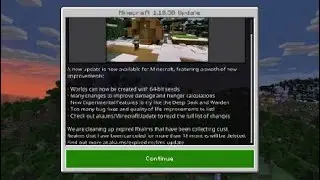 MINECRAFT UPDATE 2.40 OR 1.18.30
