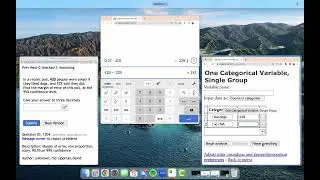 Construct a Confidence Interval for Population Proportion Using Stapplet