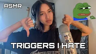 ASMR ☆ DOING TRIGGERS I HATE 🫣🥲