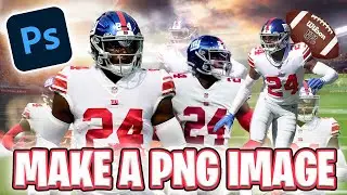 HOW TO: PNG images in PHOTOSHOP | Beginner Friendly