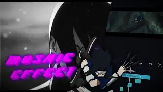 Tutorial Mosaic Effect - AMV Flow Tutorial || Alight Motion Tutorial