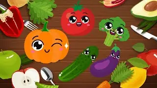 Vegetable Names| Learn vegetables in English | @M&S kids learning