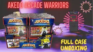 Akedo Arcade Warrior FULL CASE Unboxing IM SO SAD! SOMEONE TAMPERED WITH EVERY ONE!