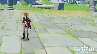 Ningguang Geo Orbs in another character Visual BUG/Glitch Genshin Impact