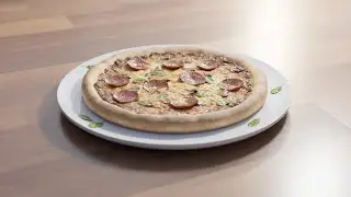3D Showcase | Pepperoni Pizza