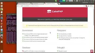 CakePHP tanfolyam 1. lecke - telepítés