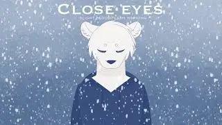 close eyes - animation meme (slight blood/flash warning)
