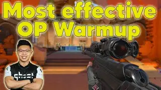 Most effective OP Warmup Routine - Aim like Wardell |Valorant Guide