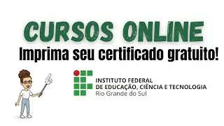 Free Online Course Certificate on the Moodle IFRS Platform