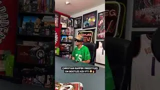 🤯Christian Rapper Freestyles on Bootleg Kev 👀🔥 #rap #milesminnick #westcoast #christianrapper