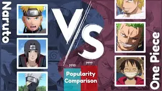 One Piece VS Naruto - BackGround Battle of Top 50 Popular Characters.