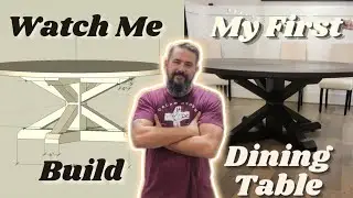Epic Dining Room Table Build!! My first one!