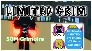 NEW Best Grimoire Showcase! 50M LIMITED Grimoire! Anime Punching Simulator Update 13