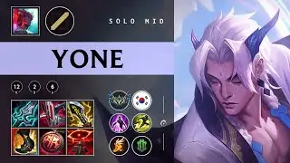 Yone Mid vs Orianna - KR Challenger Patch 25.22