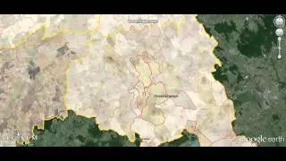 Cadastral maps on Google Earth
