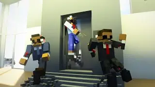 Epic fall with Ragdolls and destruction of the elevator 2 -Teardown