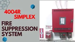 Simplex 4004r Fire Suppression Release panel