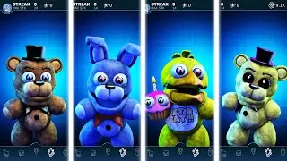 Plush Unwithereds Animatronics FNAF AR Workshop Animations