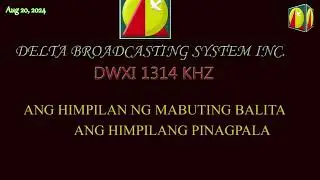 DWXI 1314 AM Live Streaming (Tuesday - August 20, 2024) #dailybreadmorningedition