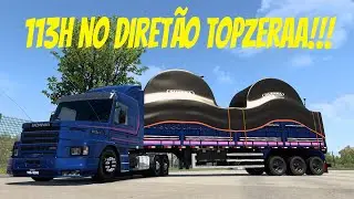 #ets2 #mapaamericambrasil  I113H FREE TOP D+ I MAPA AMERICAM BR + G27 I #scania