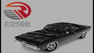 R: Racing Evolution - Pure Black Dodge Charger R/T Drag Car (Toretto)
