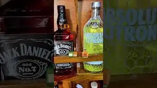 Cleaning up our sweet little Home Bar! 🍾🥃🍷🥂